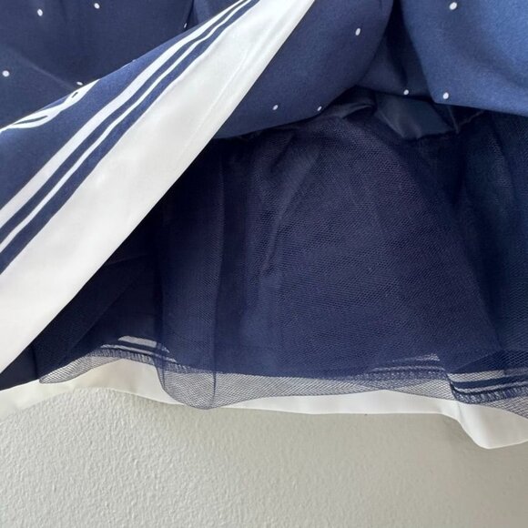 JANIE AND JACK Equestrian Dress Baby Girls 6-12 NEW Horses Blue 2 Piece Set NWT - Picture 6 of 11